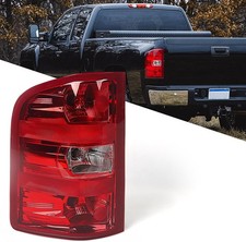 Left Tail light Assembly Compatible with Chevy Silverado 2007-2013 1500 2500 HD