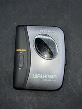 Sony Walkman WM-EX122 Mega Bass Portable Cassette Player Gray/Black Works