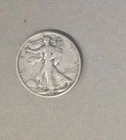 1945-D WALKING LIBERTY SILVER HALF DOLLAR ~~NICE LOOKING COIN~