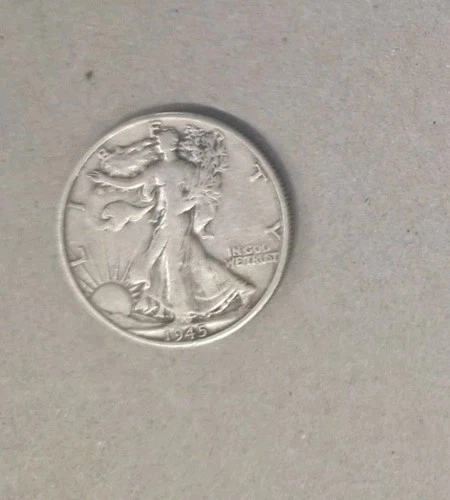 1945-D Walking Liberty Half Dollar — photo from the most recent tracked eBay sale