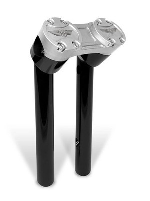 HB-RPB1-10-BS RISER CLUBSTYLE PULLBACK HARLEY FXD 1584 DYNA SUPER GLIDE 2010