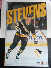 1993 Kevin Stevens Pittsburg Penguins NHL Hockey Starline Poster 22