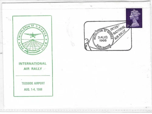 Misc GB Comm/FDC -International Air Rally - 1968 (Misc212)