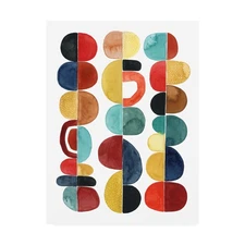 Midcentury Sunrise II by Grace Popp, 35x47