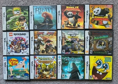 Buy 2 Get 1 FREE Nintendo DS NDS Games - Lots to Choose From - Lite DSi XL 3DS