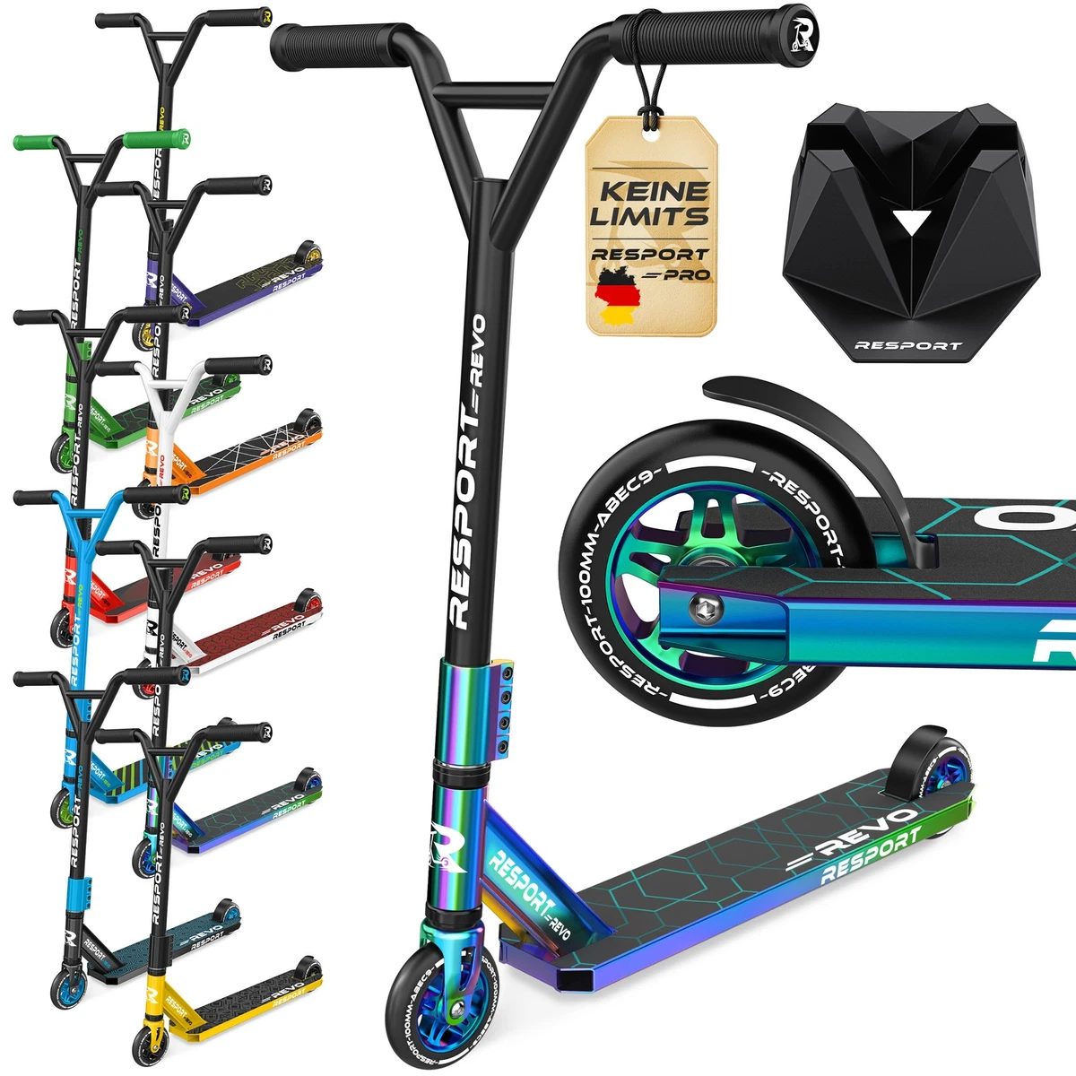 2 Stück Kick Scooter Räder Pro Stunt Scooter Ersatzteile