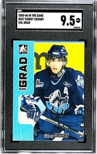 SIDNEY CROSBY SGC MINT+ 9.5 2005-06 IN THE GAME H&P CHL GRAD rookie card RC #337