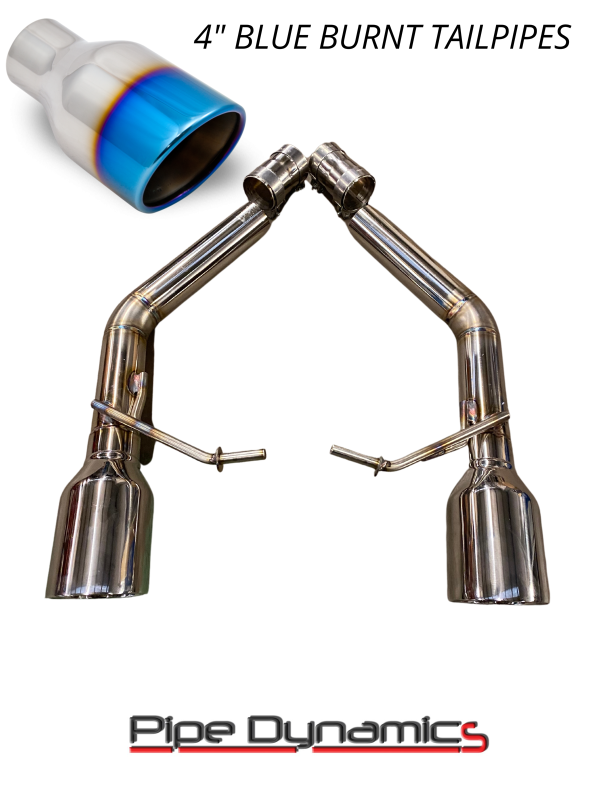 PIPE DYNAMICS AUDI A4 B8 3.2 FSI V6 BACK BOX REAR MUFFLER DELETES