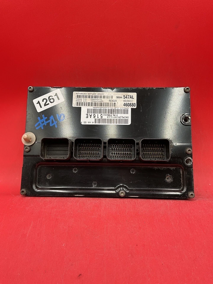 560445447AL | 2005 Jeep Grand Cherokee 3,7 ECU ECM PCM Motor Computadora 56044516AE Foto 3 de 4