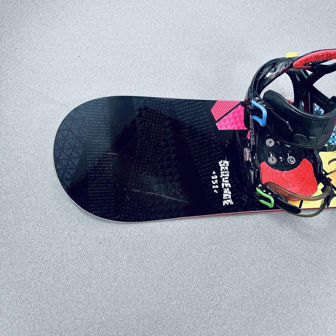 SALOMON SEQUENCE 154cm スノーボード バイン付 サロモン 【公式通販】