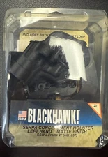 BLACKHAWK! Serpa CQC 410520BK-L Holster Smith & Wesson 2" J-Frame Matte Black