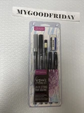 Tombow Beginner Lettering Set. Pens Eraser with Tip Sheet NEW One Pack