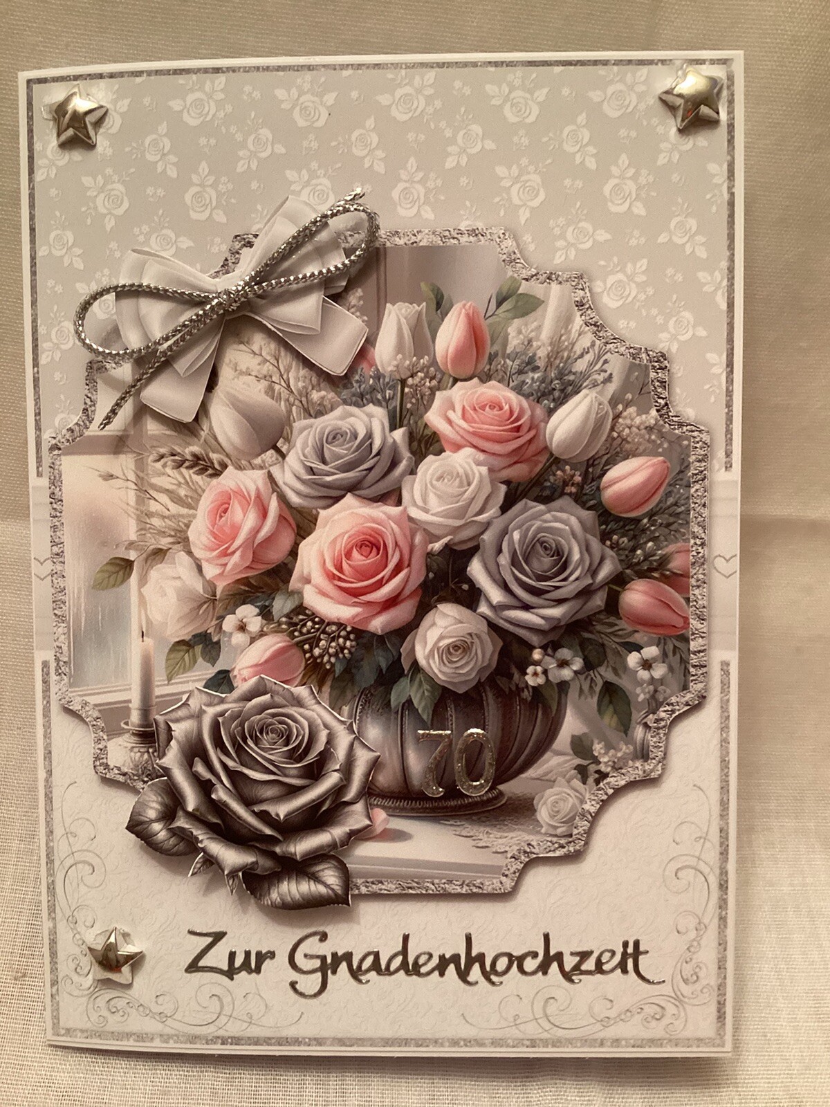 3D Grußkarten Glückwunsch Karten Zur Gnaden Hochzeit Komplett Handarbeit