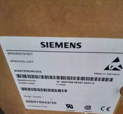 6SE7 028-0ES87-2D-Z NEW SIEMENS SIMOVERT Masterdrives 6SE7028-0ES87-2DA1-Z M08