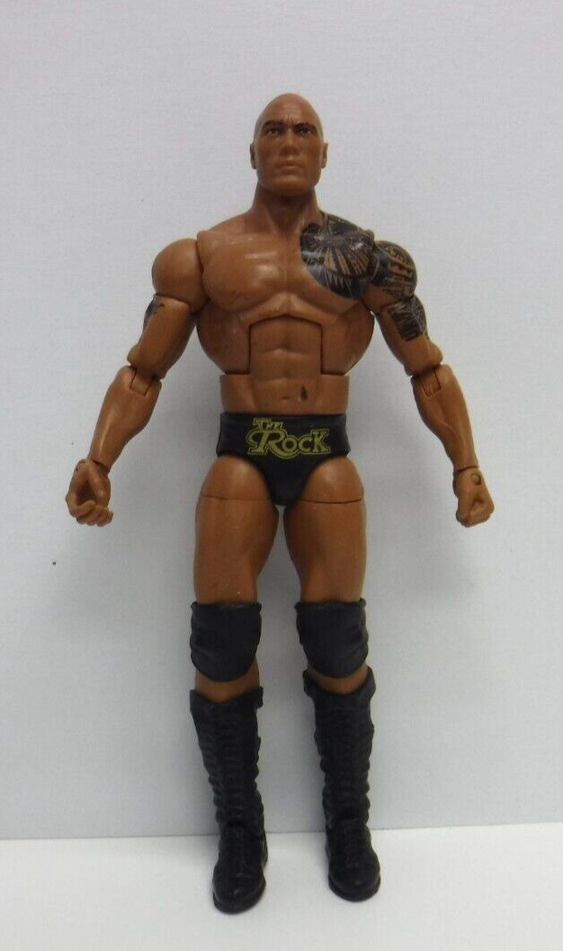 The Rock WWF/WWE Elite Series 22 Mattel 7