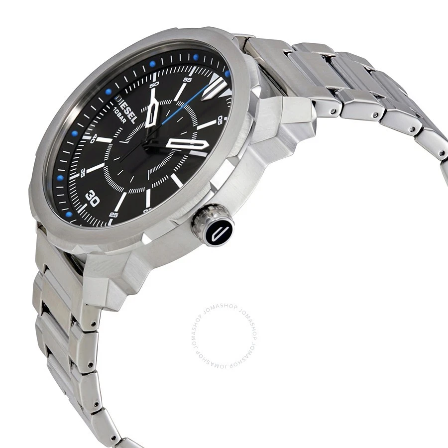 Diesel men's machinus stainless steel deals watch