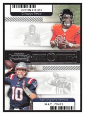 2021 Contenders Justin Fields Mac Jones RC ROUND NUMBERS RN-JFI