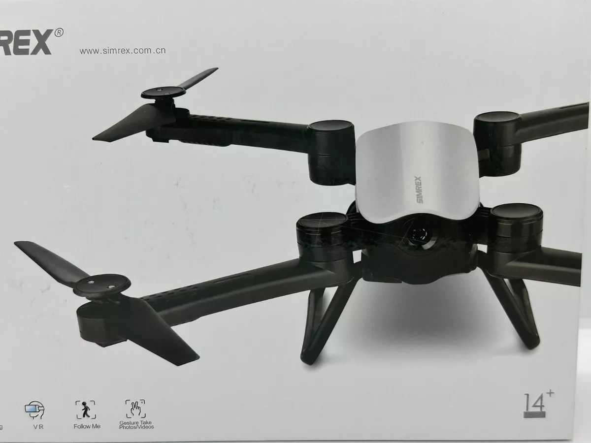 SIMREX X900 RC Drone 1080P HD Camera WiFi Live Video Foldable FPV