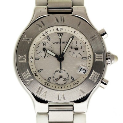 Cartier Must 21 Chronoscaph W10184U2 