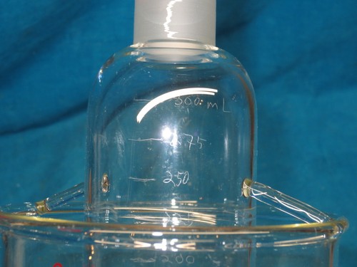 Kontes 250ml Addition Funnel w/ Cooling Jacket, Dry Ice - Foto 7 di 7