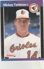1989 Donruss Baseball Mickey Tettleton #401