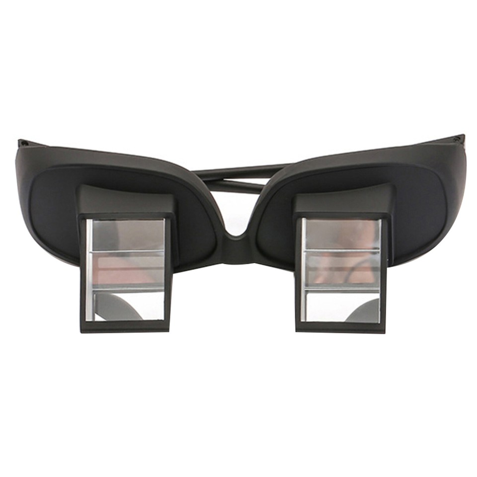 HD Lazy Glasses Horizontal Lie Down Bed Reading Watching TV Prism