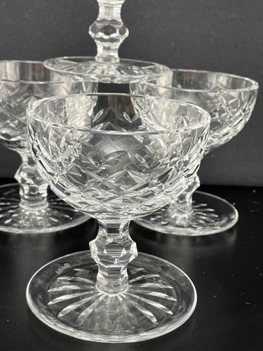 Juego de (4) cuenco de postre/pomelo con patas Waterford Crystal POWERSCOURT 4,75" - Imagen 12 de 22