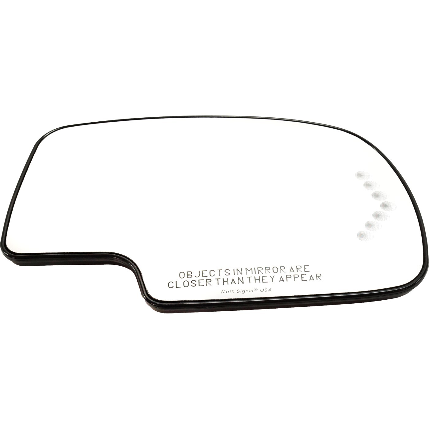 Heated Convex Right Mirror Glass for 2003-2006 Chevy Silverado 1500-image