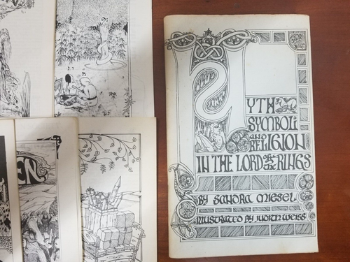 Tolkien Society - Vintage Tolkien Society Bulletins + Sandra Miesel Book - Picture 4 of 4