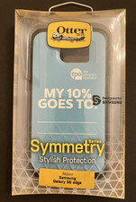 Funda Serie OtterBox SYMMETRY para Samsung Galaxy S6 Edge - Marca TPO Verde azulado/negro