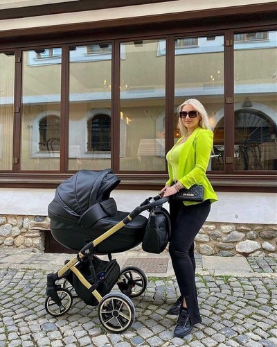 Passeggino MOMMO AAA 3 in 1 eco pelle - sedile Cosmo I Size - Foto 15 di 146