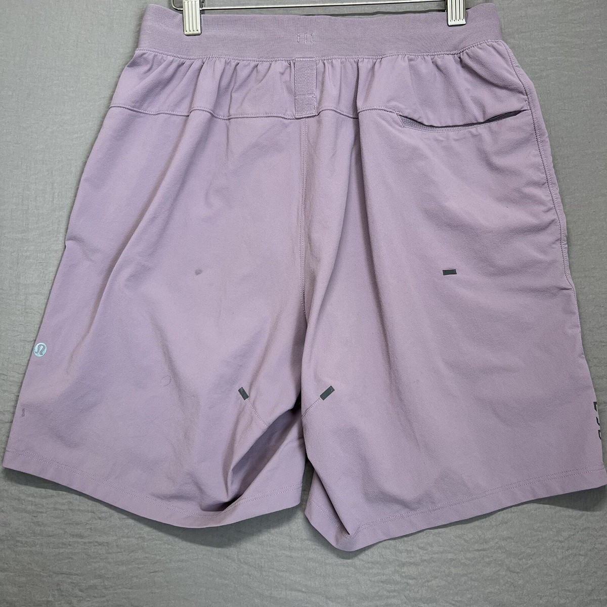 Lululemon Men's License To Train Short Linerless Small Purple L98