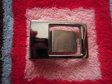 NWOT R.O.C. STAINLESS ADJUSTABLE CAM STYLE DRESS BELT BUCKLE FOR 5/8" W BELT  