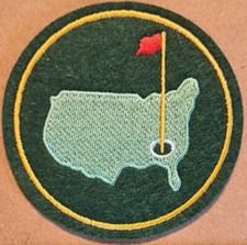 PGA Masters Tournament Augusta Georgia embroidered Iron on patch
