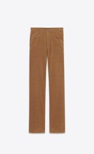  990 SAINT LAURENT Long Baggy Straight Corduroy Jeans  Fall Leaf  36