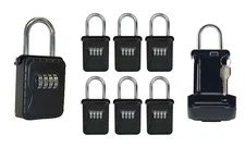 Vault Locks 3200 Key Lock Box Waterproof Combination Hanging Lock Keysafe 6-PACK