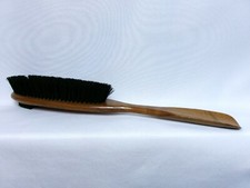 Nice Vintage Men  s 14    Walnut Shoehorn  Shoe Brush Accessory, USA