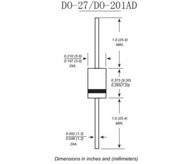 DIODO, Standard, 4A, 800V, DO-201AD-2, Diodi Raddrizzatori Di Recupero Standard, Qty.1 | MUR480ERLG - Foto 8