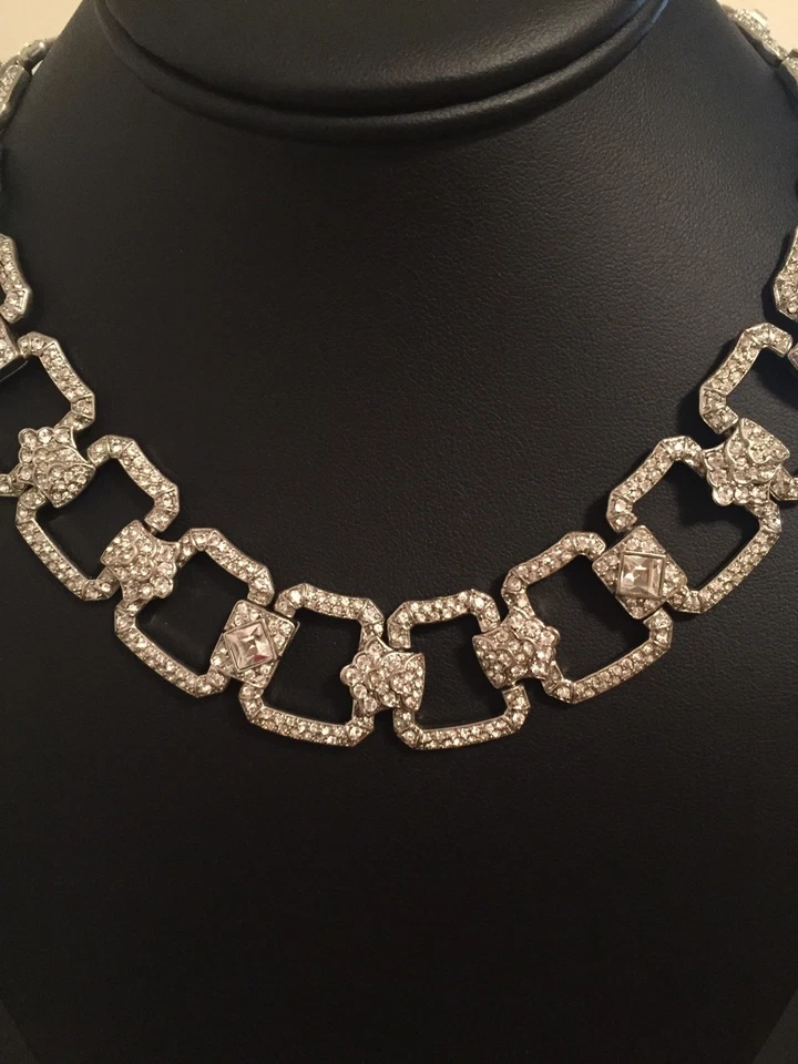 Collar de cadena de cristal Carolee  Foto 2 de 4