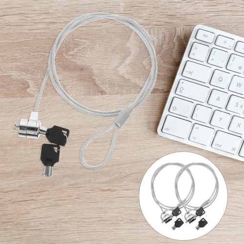2 Sets Laptop-Schloss Büro Sicherheitskabel Mit Laptop-Sicherheitsschloss - Afbeelding 9 van 12