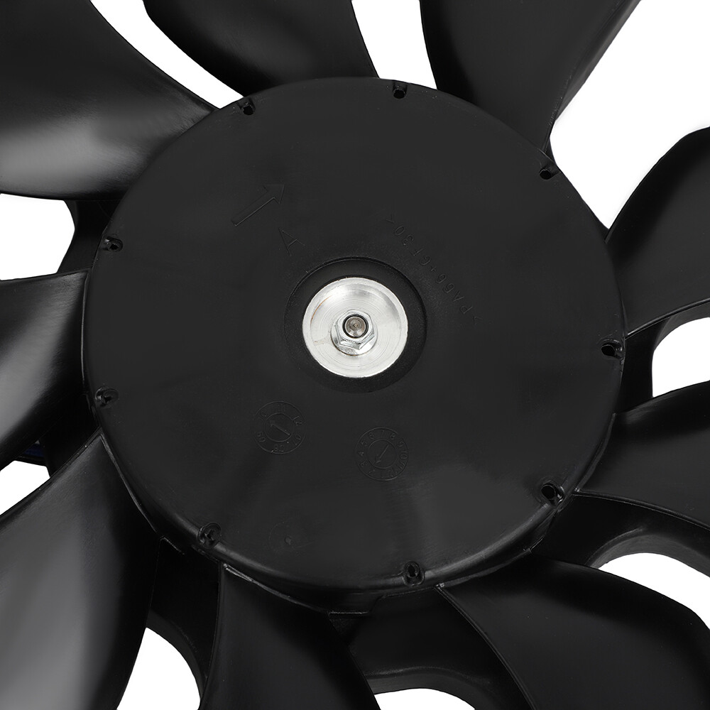 Radiator Condenser Cooling Fan Assembly For 2009-2020 Nissan 370Z 3.7L 3696CC V6