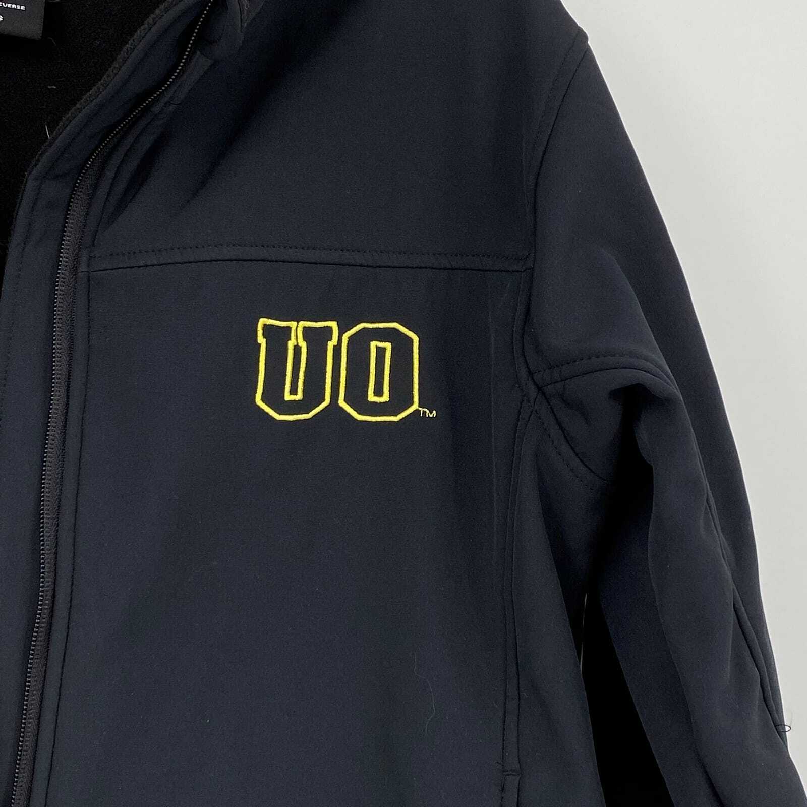 Black & Yellow Solid Jacket | Oregon Ducks - image 3