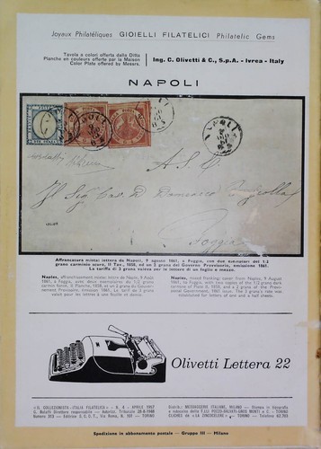 Collezionista Italia Filatelica G. Bolaffi Ed. 1957 77 Pagine LR134 - Picture 2 of 5