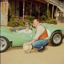 Dan Blocker And Huffaker-built Nickey Chevrolet Genie Mk10 Racing Old Photo 12 Dan Blocker And Huffaker-built Nickey Chevrolet Genie Mk10 Racing Old Photo 12