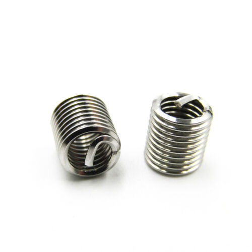 1/4 5/16 3/8 1/2 Helicoil Thread Inserts 304 Stainless Wire Insert Thread Repair - Zdjęcie 1 z 12