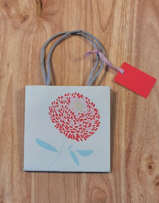 Bauchnabel kleine Dahlie Geschenktüte, 6er Set