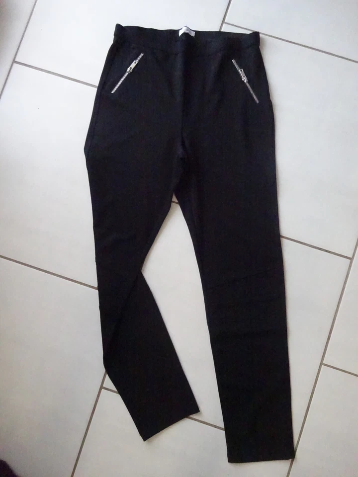 Pantalon legging noir Miss liberto taille L en très bon état - Photo 1/3