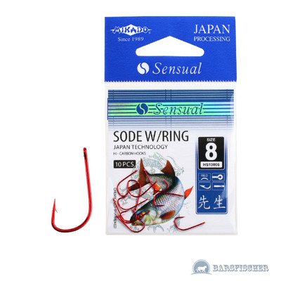 MIKADO SENSUAL SODE / WEIßFISCHHAKEN MIT ÖHR ANGELHAKEN LOSE BREAM HOOKS HAKEN