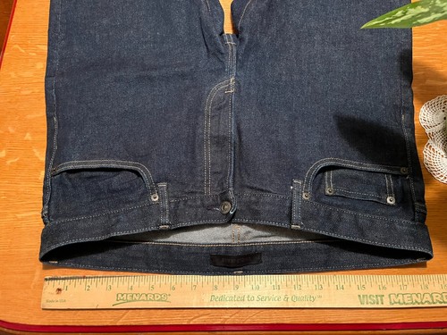 UNIQLO KAIHARA DENIM SLIM STRAIGHT SELVEDGE JEANS 36 X 32 VERY NICE! - Picture 2 of 11