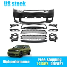 Fits 2016-2020 Dodge Durango SRT Complete Front Bumper Cover w/ Fog Lamp